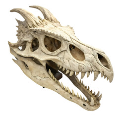 Dragon Skull: Detailed Close-Up of a Mythical Creature's Remains