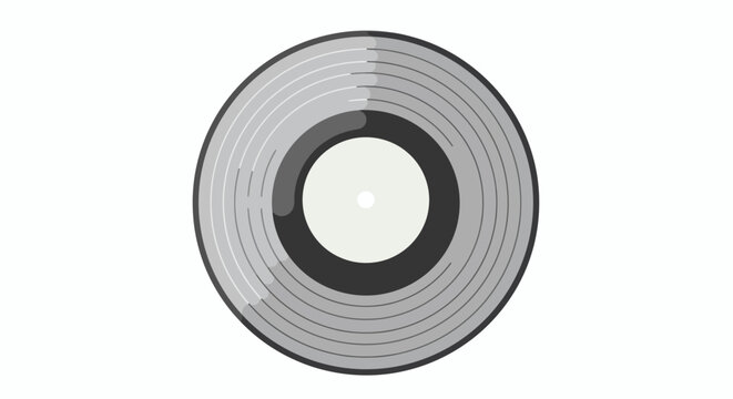 Vinyl record illustration celebrating International Music Day nostalgia analog sound rhythm unity and music passion