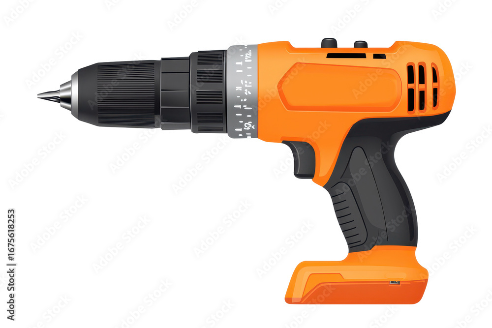 Aufkleber cordless drill with black handle designed for versatile use in various home improvement tasks and di