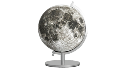 Lunar Globe Decorative Moon Model Space Astronomy