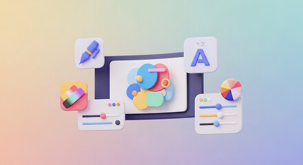 Creative Design Tools and Digital Art Software for Visual Creation