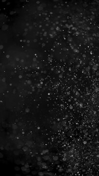 Halloween atmosphere overlay effect with floating dust and particles for videos. High quality 4k footage