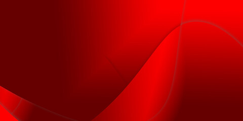 Illustration of a curved wave orange in red gradient