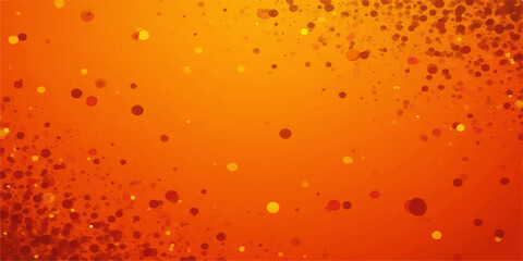 Closeup abstract background of fresh golden beer drops and bubbles on a wet glass