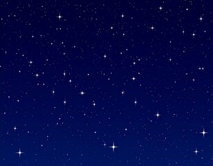 Fototapeta premium Starry Night Sky Background