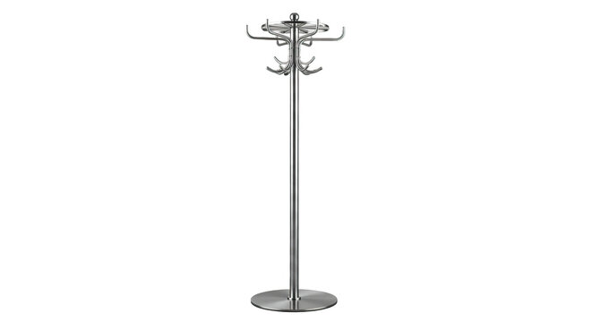 Modern Metal Coat Rack Stand Clothes Hanger Organizer