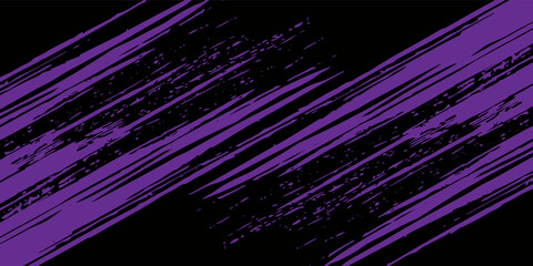 Black sports background design with purple abstract template. Sports players in various activities. Football, basketball, baseball, tennis, rugby, Eps 10. © Doa Ibu