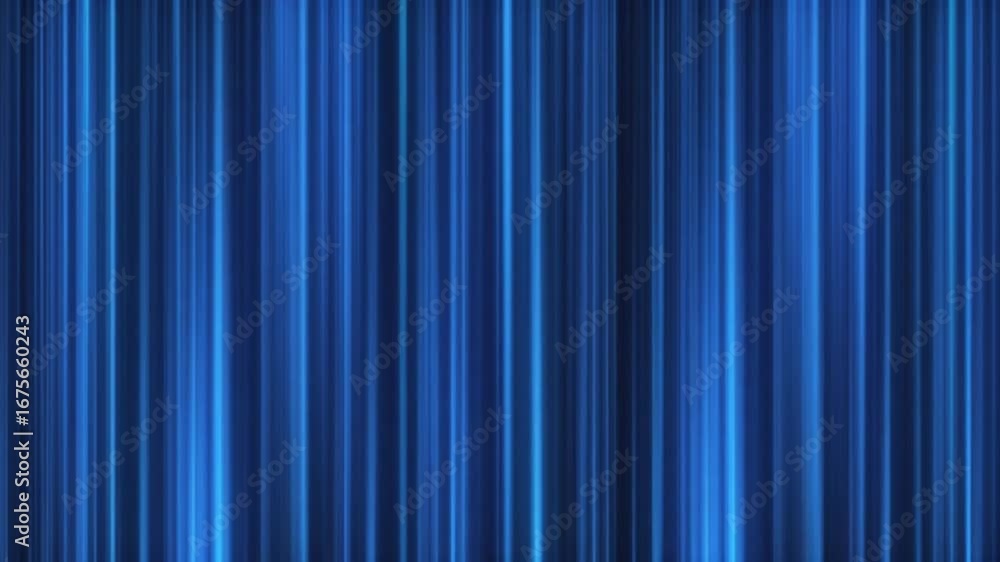 Poster abstract blue light lines on dark background digital vertical stripes pattern for modern design grap
