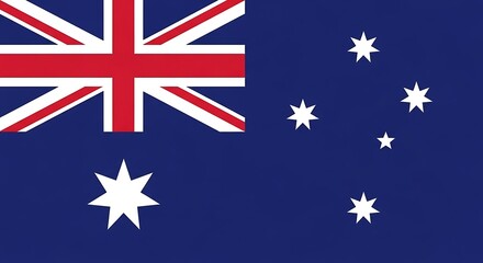 Australian National Flag Symbol of Patriotism and Identity.