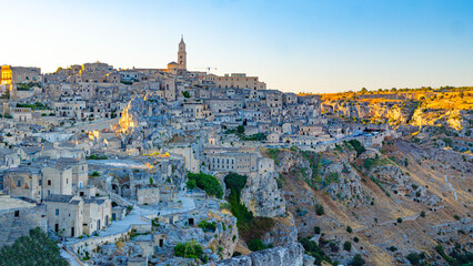 Matera in Basilicate region in south Italy