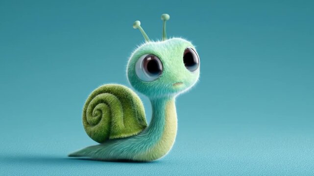 Cartoon snail illustration