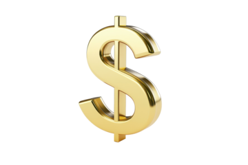 Golden euro sign rendered in cartoon style showcasing vibrant color and striking design for educational or illustrative uses