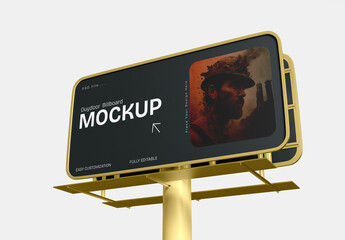 Large Outdoor Advertising Billboard Mockup