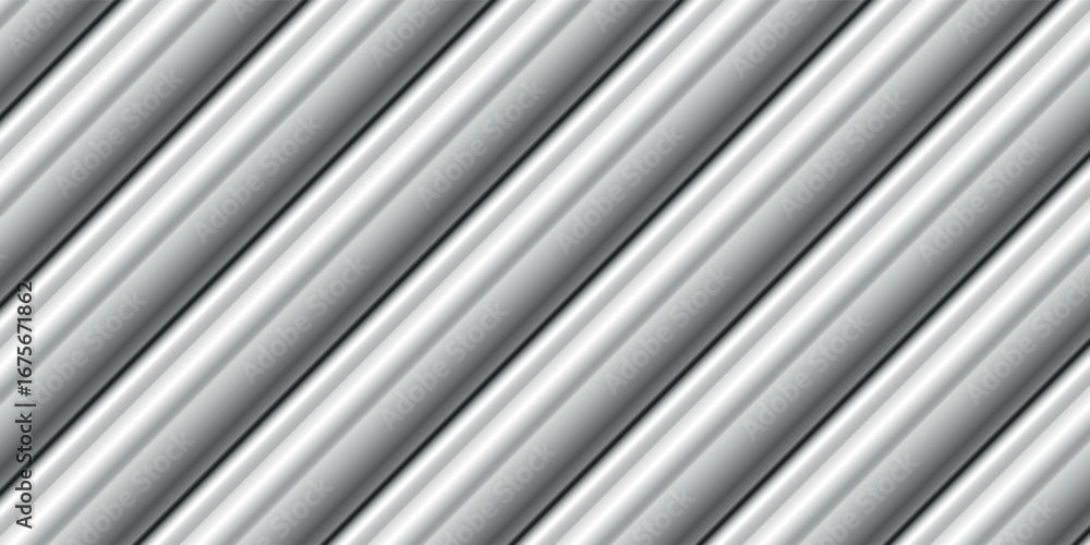Aufkleber abstract background with diagonal gradient lines in gray black and white.
