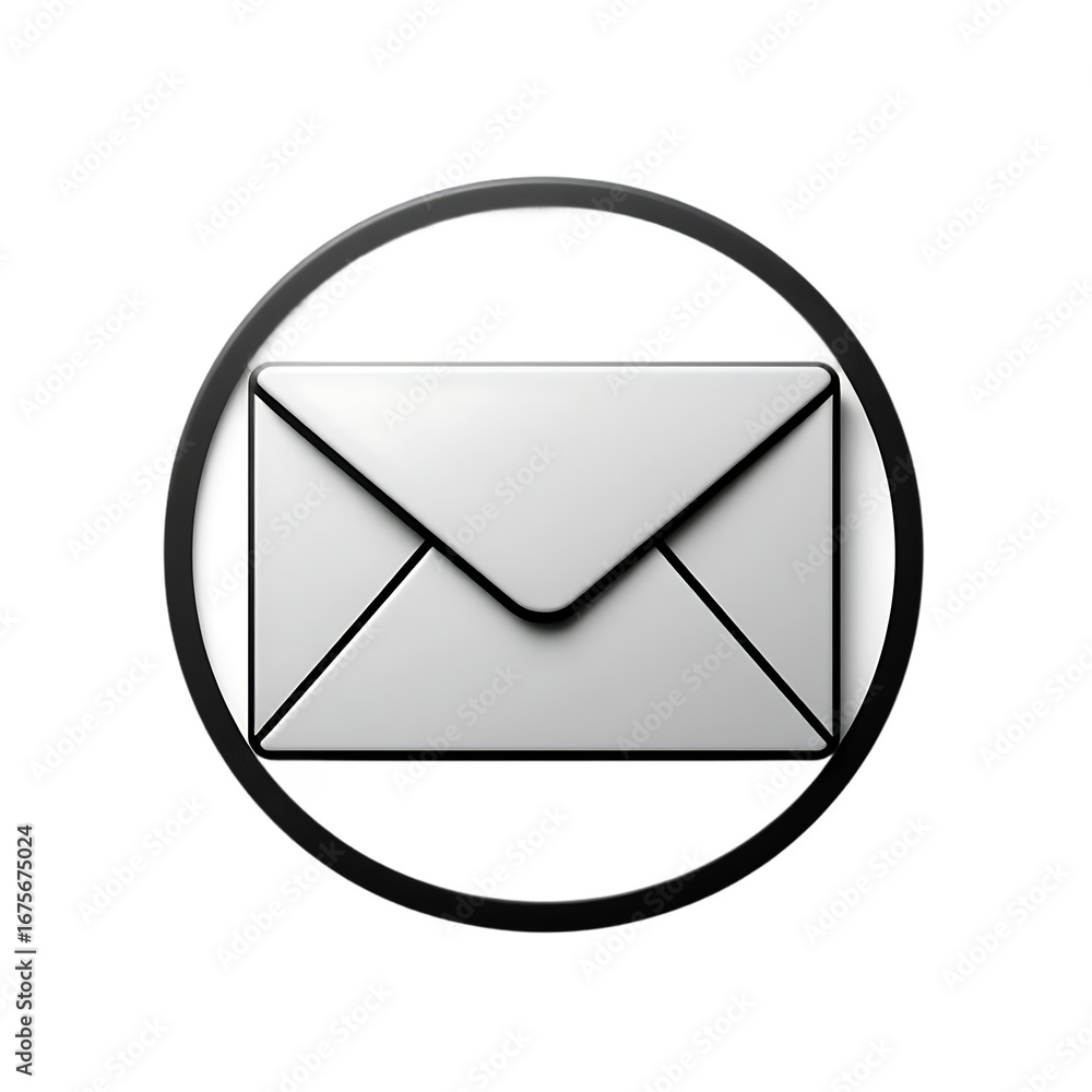 Poster mail sign icon envelope simple black vector isolated on white background
