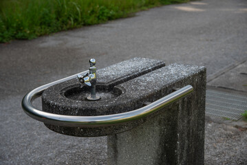 公園の水飲み場