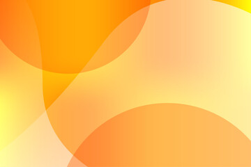明るい　オレンジ　黄色　グラデーション　広がる抽象的　背景　デザイン