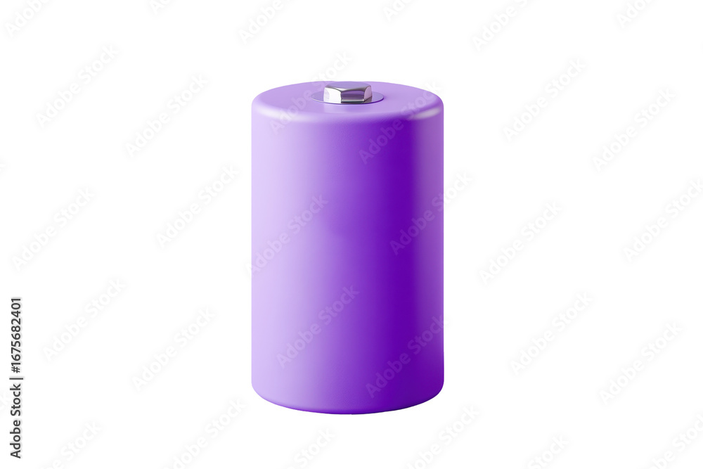 Poster unique transparent purple battery design showcasing a plus symbol in a smooth and modern style again