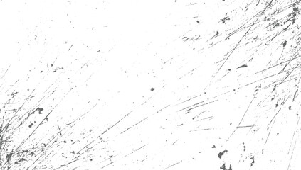 Grunge Overlay Old grain texture with scratch details overlay. Distressed black texture. Distress Overlay Texture.  Wall distressed concrete overlay vector design on transparent background.