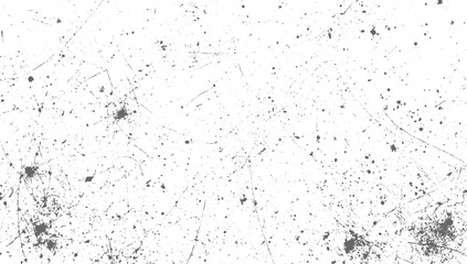 Distressed Black Sketch Texture – Subtle Grain Overlay on White Cement Floor Vintage Grunge Paper Texture – Torn, Crumpled, and Scratched Distressed Overlay for vector design on transparent background