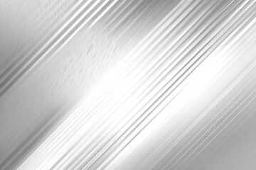 Modern design featuring a white background with diagonal lines in various shades, creating a sleek and minimalist aesthetic suitable for contemporary artwork or promotional materials