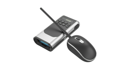 Wireless Keyboard Mouse Portable Travel Office Device