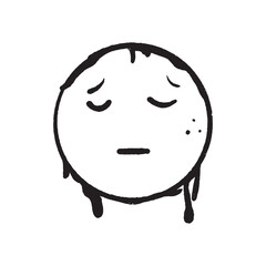Illustration of an Emoji Graffiti