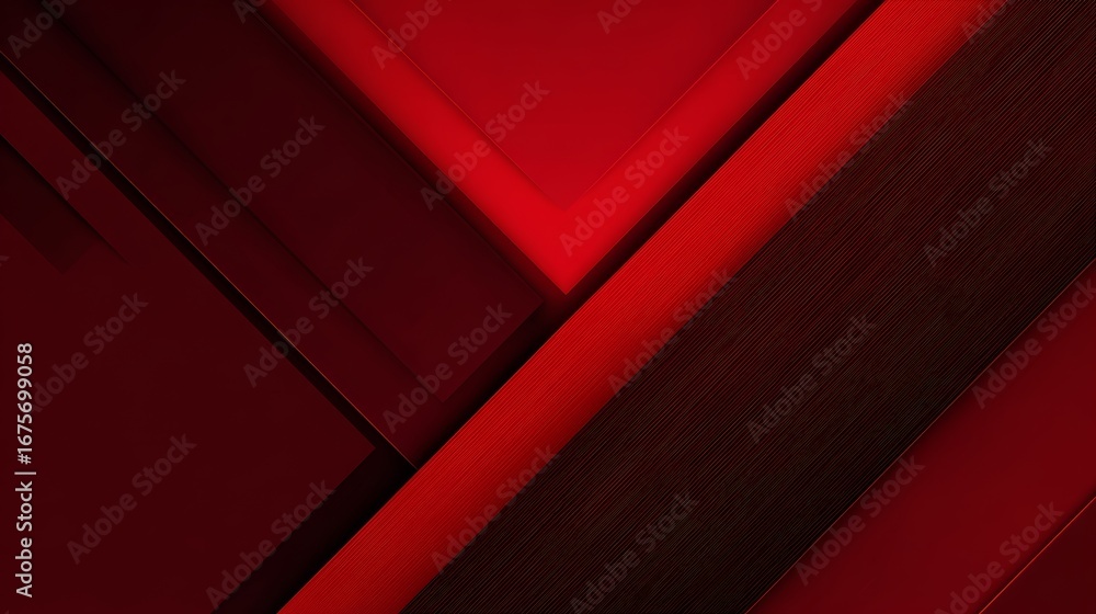 Aufkleber abstract blurred dark red gradient diagonal curve geometric shape background design template for ads