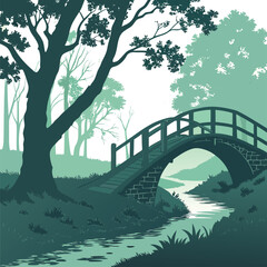 A beautiful steel arch bridge over the river in Sydney's city harbor, a stunning landmark of Australian architecture