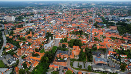 Aerial Panorama The Old Town