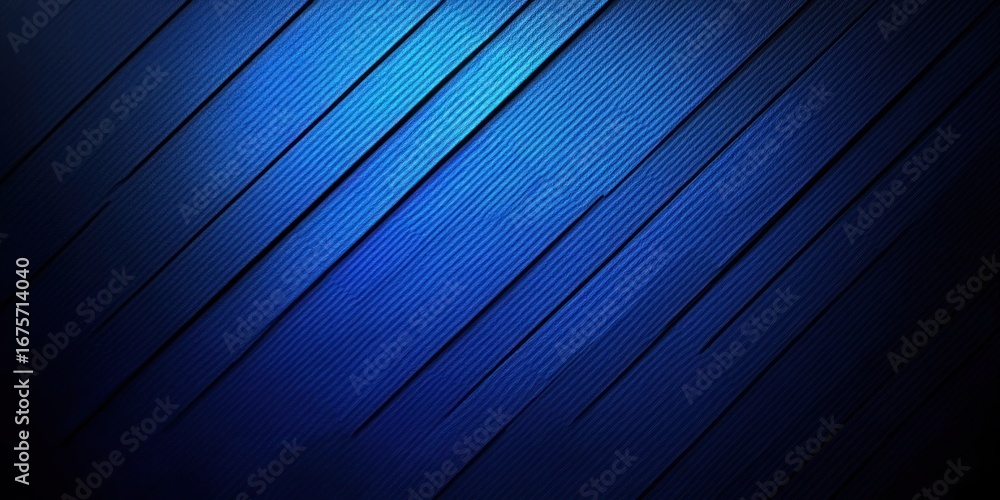 Leinwandbilder dark blue textured background with diagonal lines creating subtle shadows and gradients