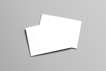 Blank Landscape Brochure
