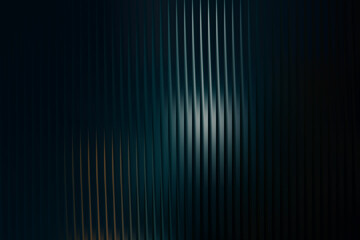 Abstract blue and green vertical stripes with a subtle glowing center and