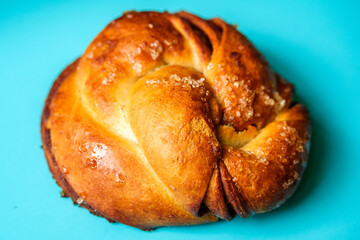 Freshly Baked Cinnamon Bun Breakfast Pastry