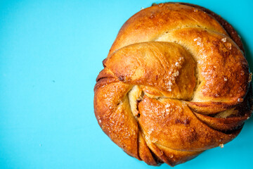 Freshly Baked Cinnamon Bun Breakfast Pastry