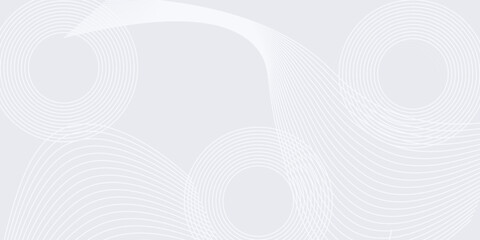 Simple background with flowing lines. Digital future technology abstract modern art