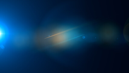 abstract background with blue lights