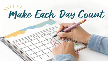 Making Each Day Count on a Personal Calendar.