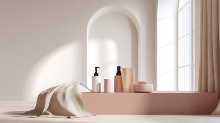 minimalist interior of bedroom