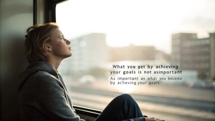 The Journey of Personal Development and Goal Achievement.