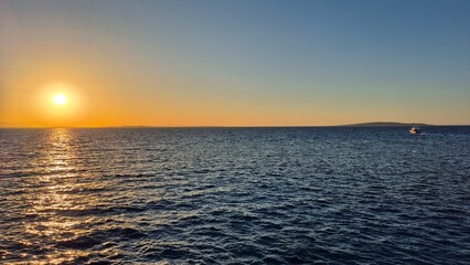 Obraz premium sunset over the sea
