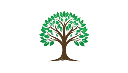 Obraz premium Stylized tree graphic