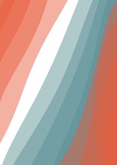 abstract background with stripes orange blue color