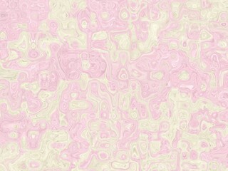 Abstract swirl pattern in pastel pink and cream.