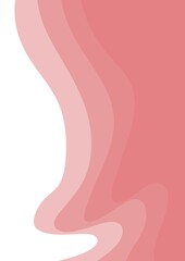 Background paper cut with pink color