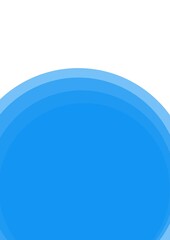 Background Blue gradient semicircle motif 