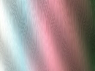 Soft waves of white, blue, pink, dark green blend.
