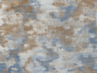 Abstract cloud-like texture in blue, brown, and white tones.