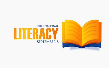 Vector graphic of International Literacy Day ideal for International Literacy Day celebration.