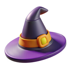 A black retro felt magic hat with a classic top hat and magic wand accessory